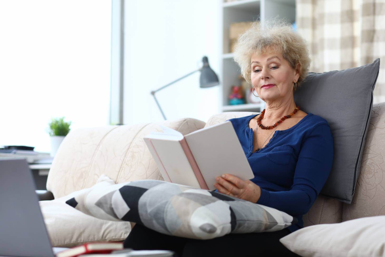 The Benefits of Lifelong Learning as you Age - Woman Reading Book